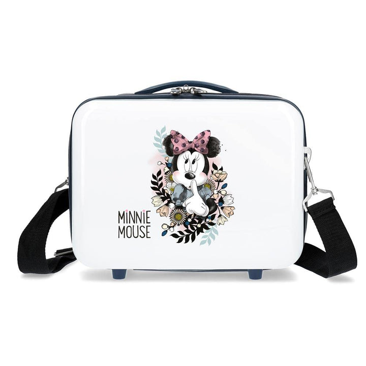 Disney Style Kosmetikkoffer 29 Centimeters 9.14 Weiss (Blanco) Blumen, Blumen
