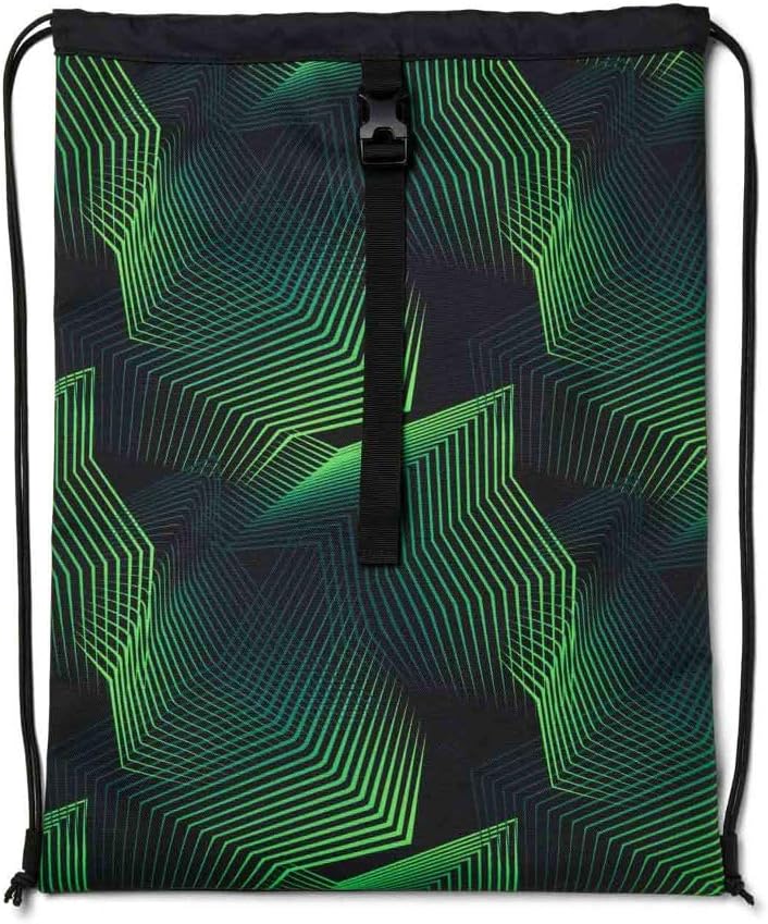 Satch Match Plus Schulrucksack Set 3tlg. inkl. Schlamperbox und Sportbeutel (Seismic Green), Seismic