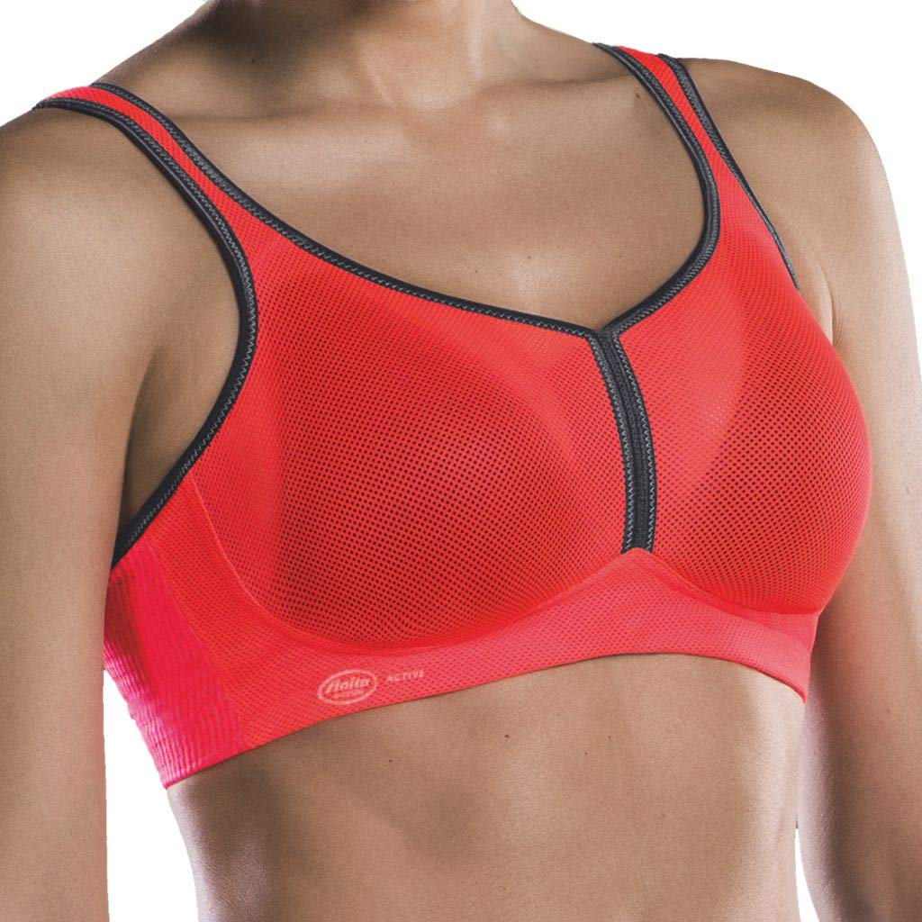 Anita - Air Control mit Delta Pad - Damen - Sport-BH - atmungsaktiv 90D Coralle/Anthrazit, 90D Coral