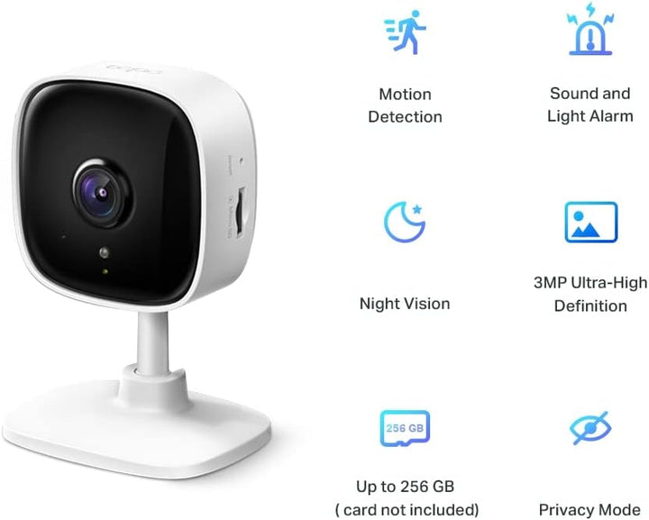 Tapo TP-Link C225 360°-WLAN-Überwachungskamera & TP-Link C110 WLAN IP Kamera Überwachungskamera (3MP