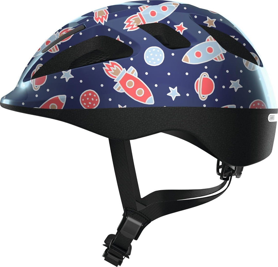 ABUS Kinderhelm Smooty 2.0 - Robuster Fahrradhelm für Kleinkinder im Beifahrersitz - für Mädchen und