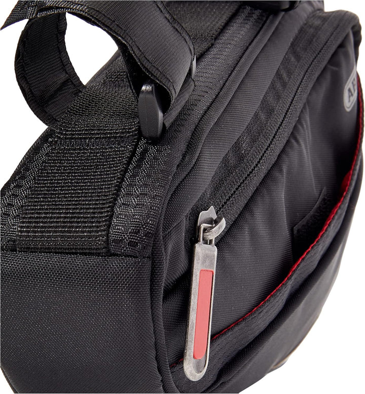 ABUS Fahrradtasche Oryde ST 2250 - Rahmentasche mit Klettband - wasserabweisendes Material - Schwarz