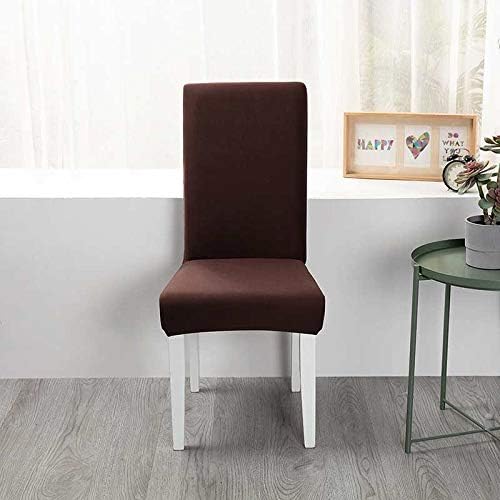 Junyito Stuhlhussen 4er 6er Elastische Set Stuhlhussen Universal Stretchhusse Stuhlbezug Stretch für