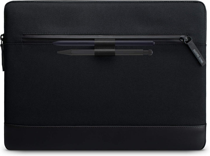 Adore June 12,4 Zoll Bent Tablet Tasche Schwarz kompatibel mit Galaxy Tab S9 Plus Tab S8 Plus und Ta