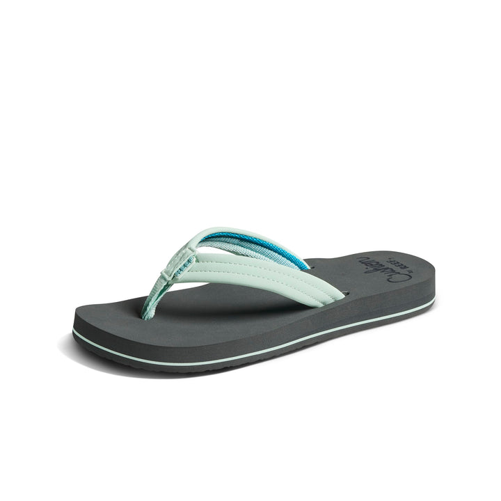 Reef REEF CUSHION BREEZE Damen Zehentrenner 38.5 EU Grau Mint, 38.5 EU Grau Mint