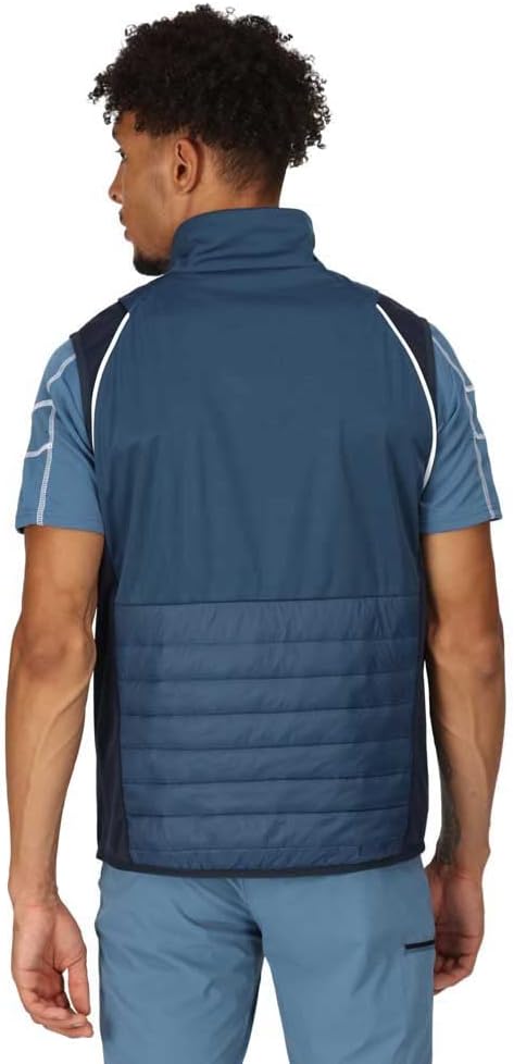 Regatta Herren 2in1 Daunenjacke/Weste Steren Hybrid M Blau, M Blau