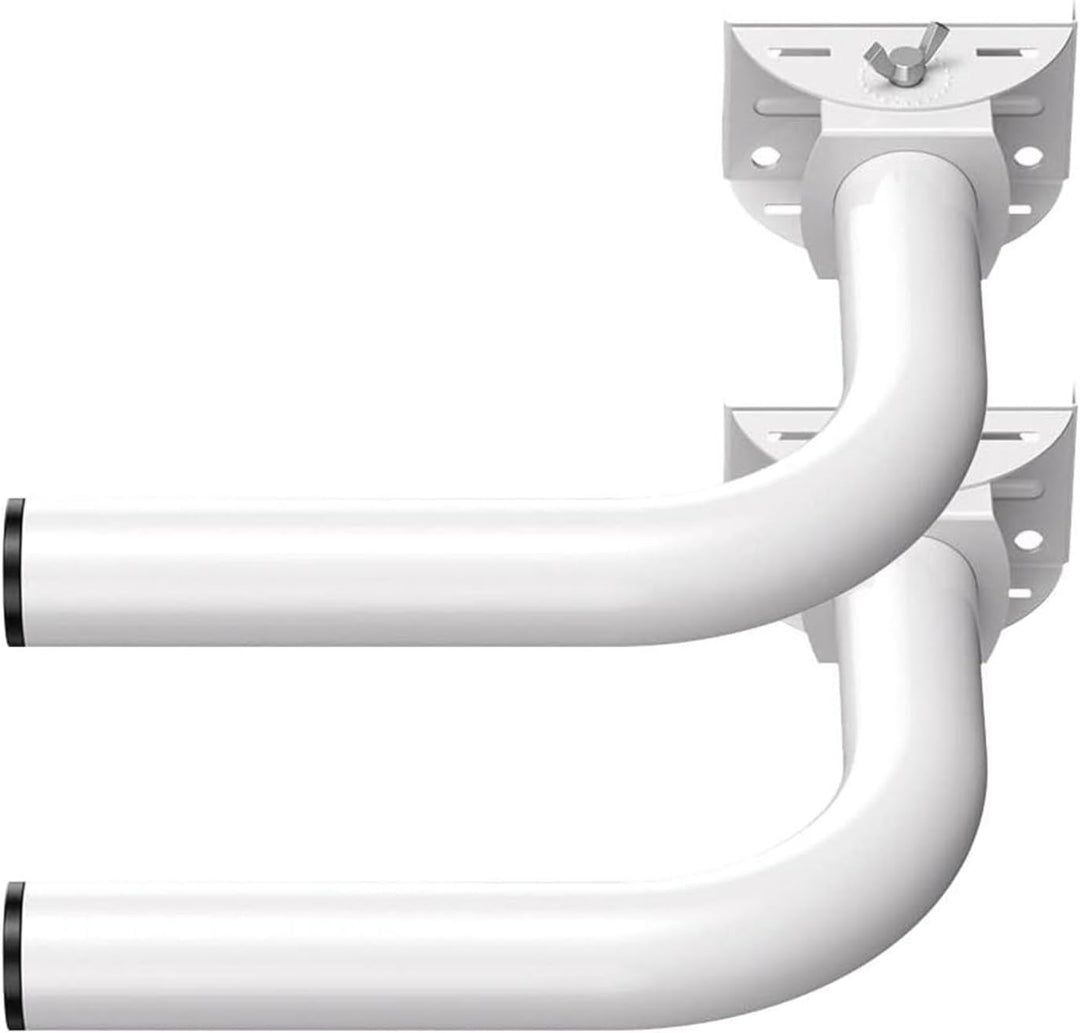 WLAN Antennenhalterung aus Edelstahl, 150° verstellbar, für Wand-, Dach- und Traufenmontage, 2er-Pac