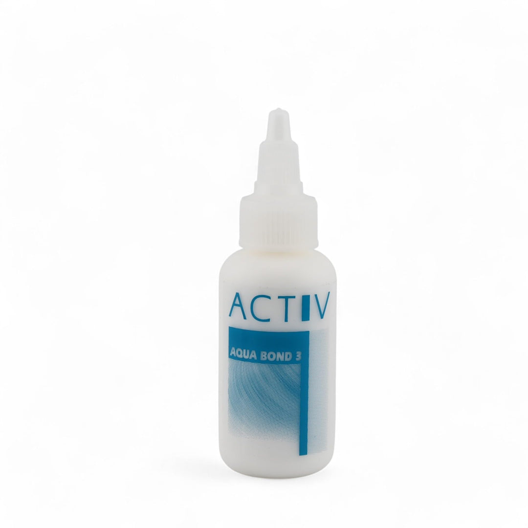 ACTIV Aqua Bond 3-50 ml für Dauerbefestigung von Toupets Perücken Haarteilen