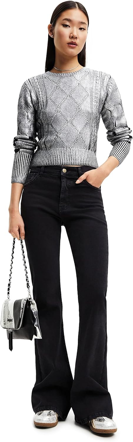 Desigual Women's Black Bag_Patch PSICO Snake VEN 2000