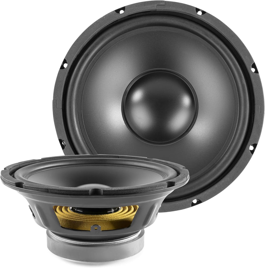 Fenton WP25 - HiFi Basslautsprecher, 25 cm PP-Membran Chassis Ersatz Lautsprecher, 250 Watt - 8 Ohm