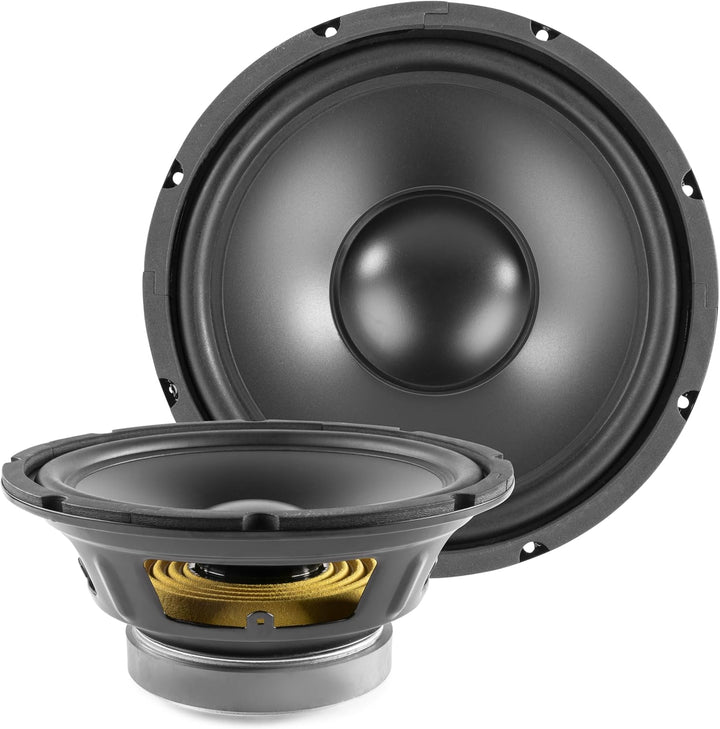 Fenton WP25 - HiFi Basslautsprecher, 25 cm PP-Membran Chassis Ersatz Lautsprecher, 250 Watt - 8 Ohm