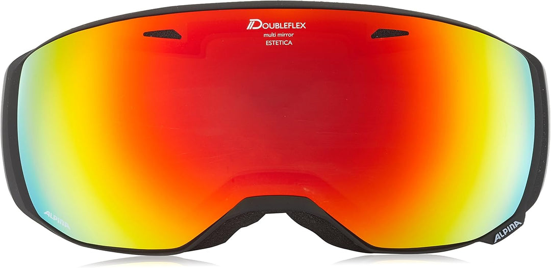 ALPINA ESTETICA - Verspiegelte, Kontrastverstärkende & Polarisierte OTG Skibrille Mit 100% UV-Schutz