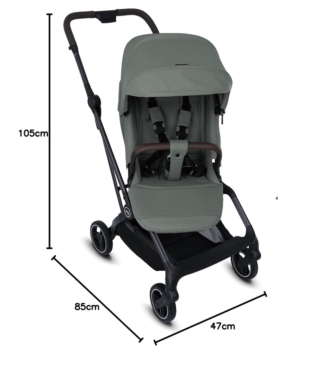 my junior® PICO³⁶⁰ | bis 22kg | 360° rotierbare Sitzeinheit | ergonomische Liegeposition | grosses U