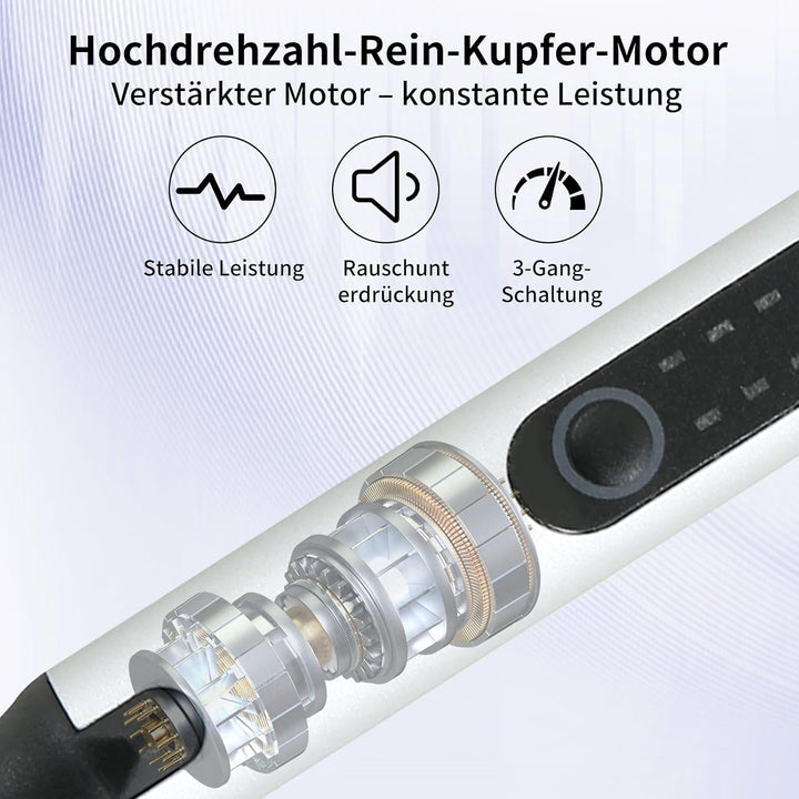 Gravierstift mit 30 Bits, Elektrischer Gravierstift, Kabelloser elektrischer Gravur Stift, Tragbares