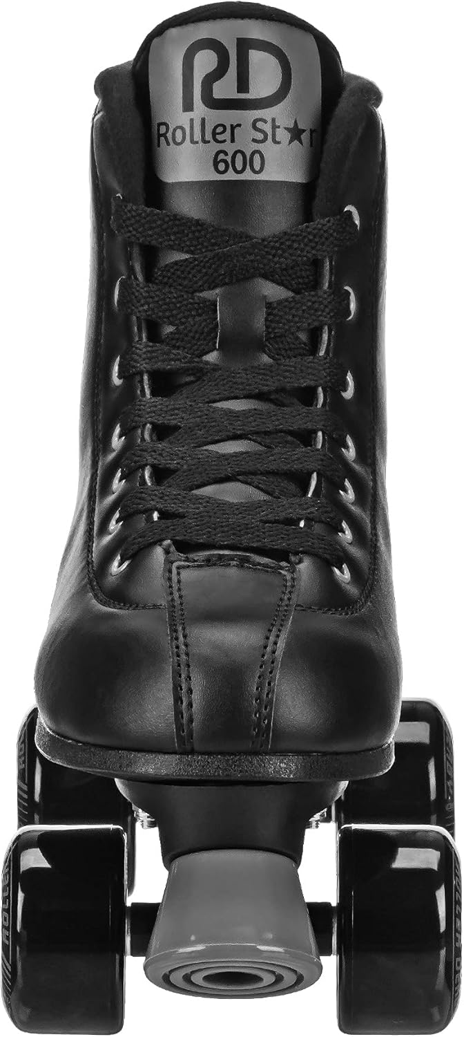 Roller Derby Herren Quad Roller Star 600 schwarz / grau 7, Schwarz/Grau 7