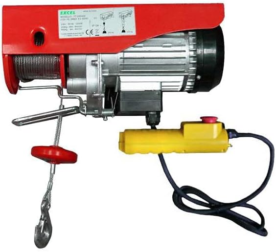 Excel cdf02451 Elektrischer Flaschenzug, gelb