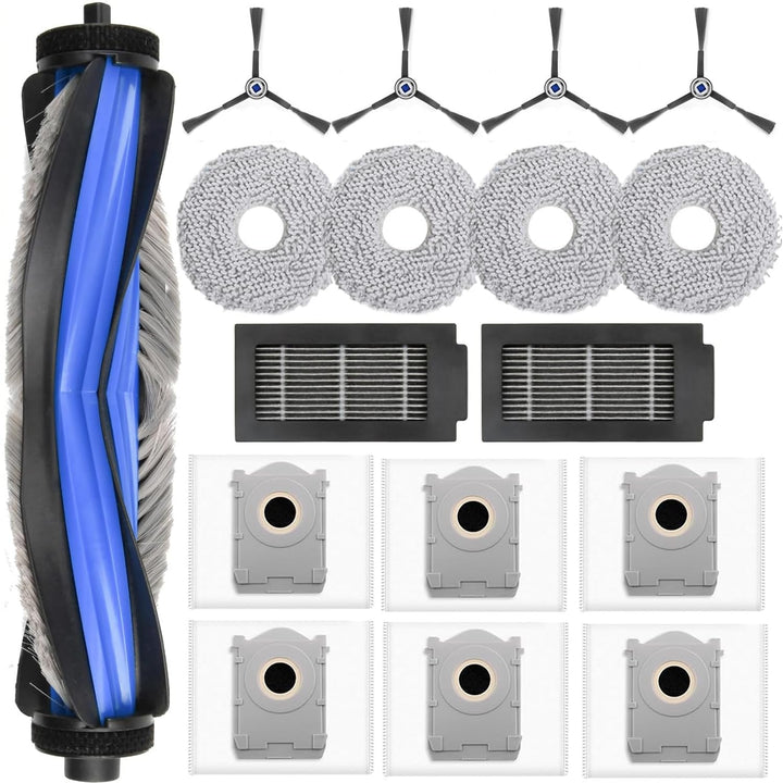 Zubehörset für Ecovacs Deebot T50 PRO Omni/T50 Omni/T50 PRO Omni Gen2, Saprdii 1* Hauptbürste 6*Stau