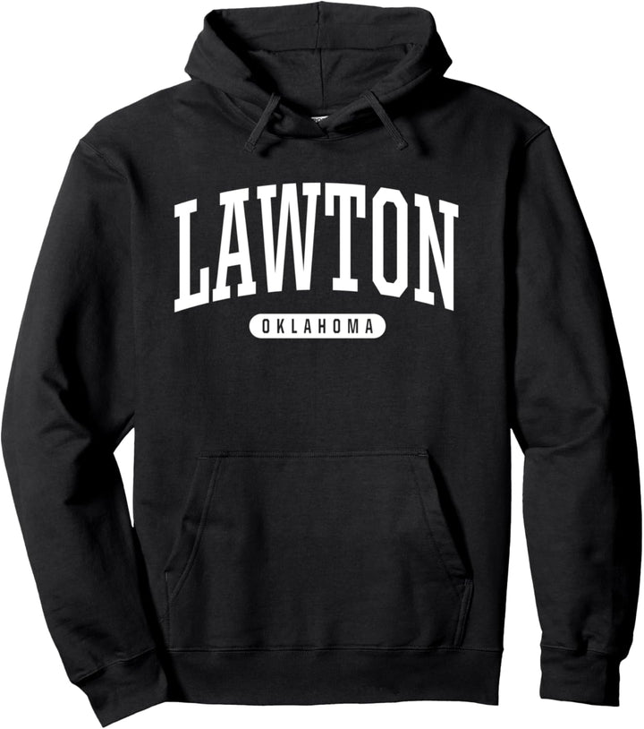 College Style Lawton Oklahoma Souvenir Geschenk Pullover Hoodie