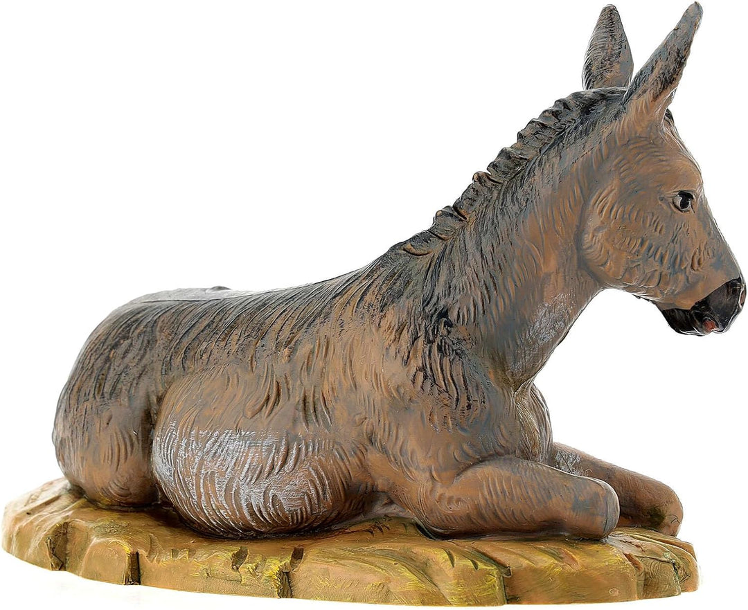 Holyart Esel für 19 cm Krippe Fontanini