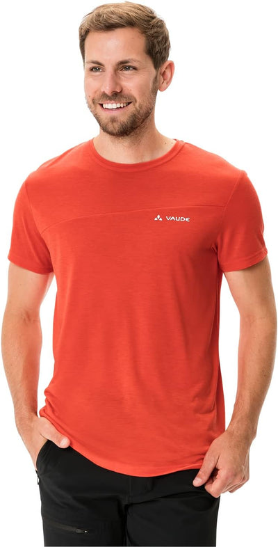 VAUDE Herren Men's Sveit Shirt T-Shirt M Glowing Red, M Glowing Red