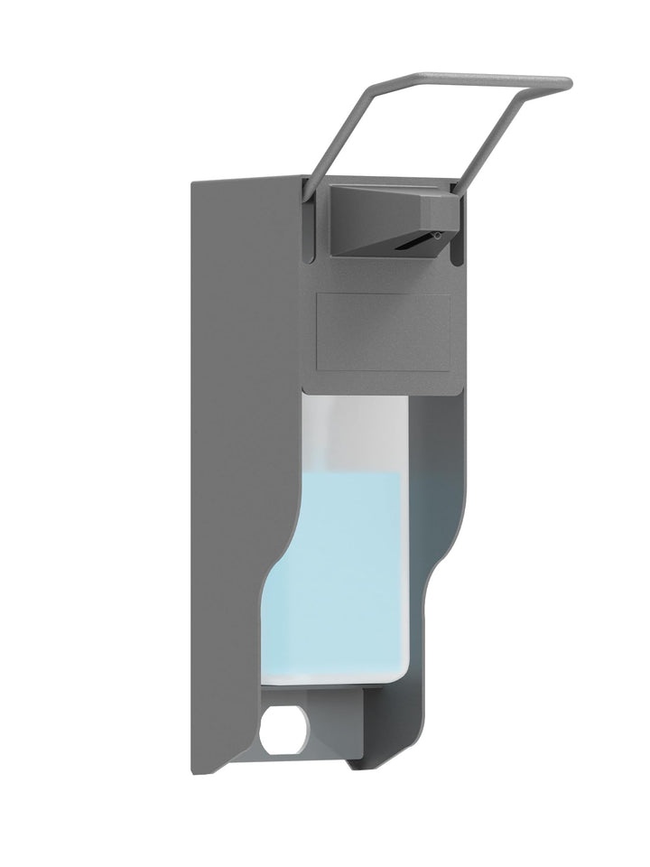 OVAS HOO Desinfektionsspender Wand Aluminium Seifenspender Wandbefestigung 500 Ml Eurospender Mit El