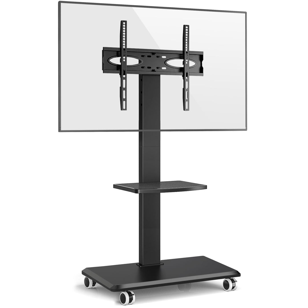 TV Ständer Rollbar Fernsehständer Bodenständer, RFIVER TV Rollwagen Wagen mit Rollen für 26-65 Zoll