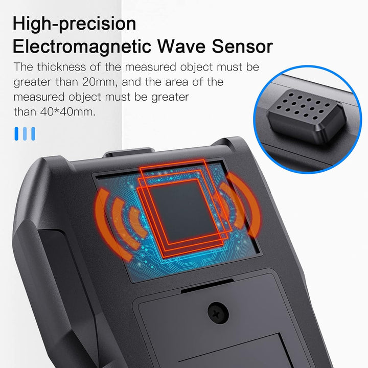 Feuchtigkeitsmessgerät Holz Feuchtigkeitsmesser Wände MESTEK Feuchtemessgerät Digitale Feuchtigkeits
