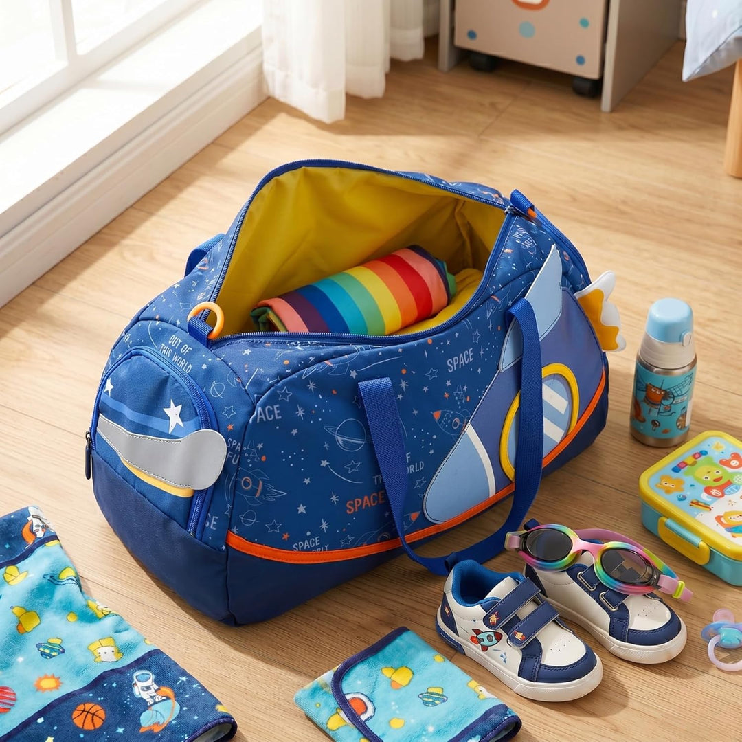 Suweir Sporttasche Kinder Schwimmtasche Mädchen Wasserdicht Reisetasche Weekender Badetasche Niedlic