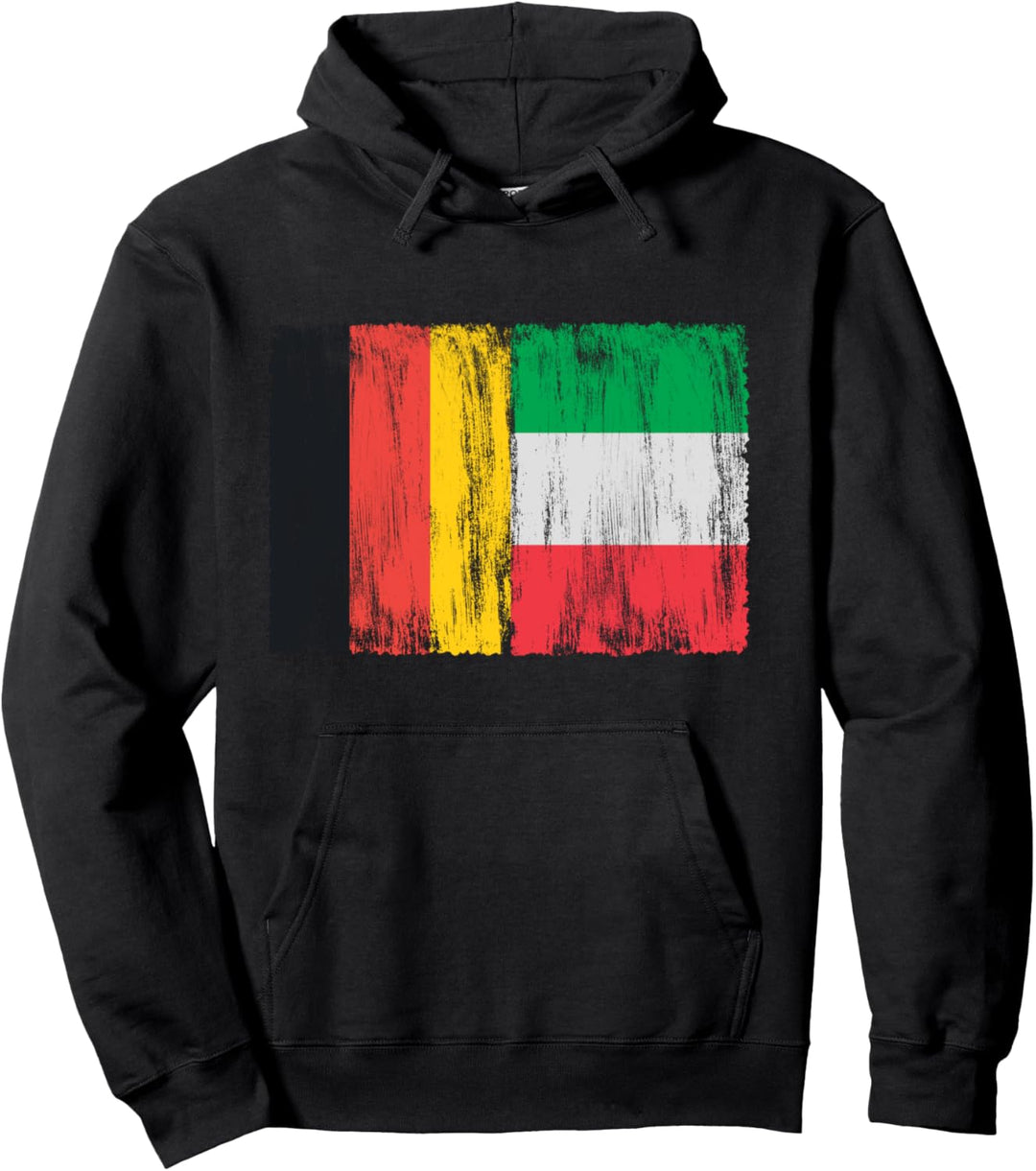 Deutschland und Italien Italienisch Flaggen Flaggen Patriot Pullover Hoodie