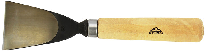 STUBAI Stemmeisen Stechbeitel Serie 52 - Form 66 | Schweizer Messer Form E 60 mm, mit Holzgriff, zum