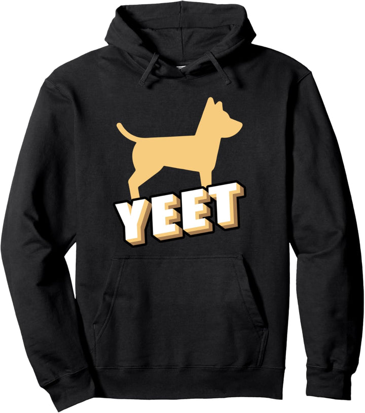 Yeet Dog Gifts For Dog Lovers Dog Novelty Childrens Gifts Pullover Hoodie