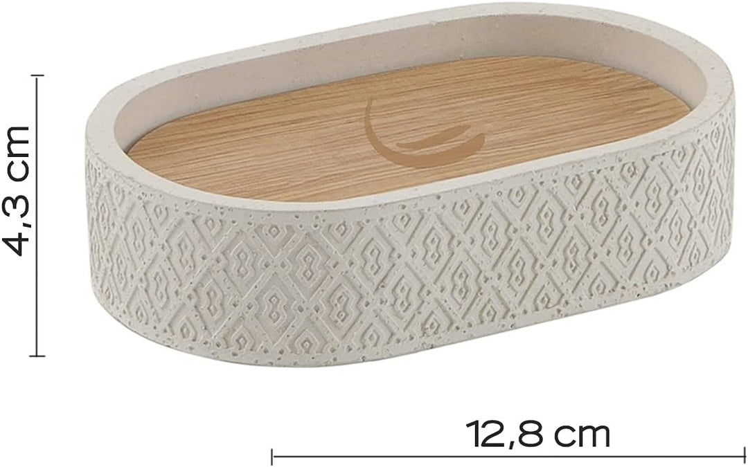 Gedy Toilettenbürste, WC, Zement, grau, 10 x 47,5