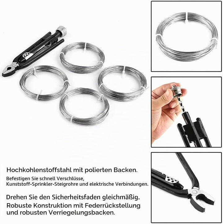 Sicherungsdraht Zange Drahtzange Twister Locking Racing mit Draht Drillzange Lock Twister Twistzange
