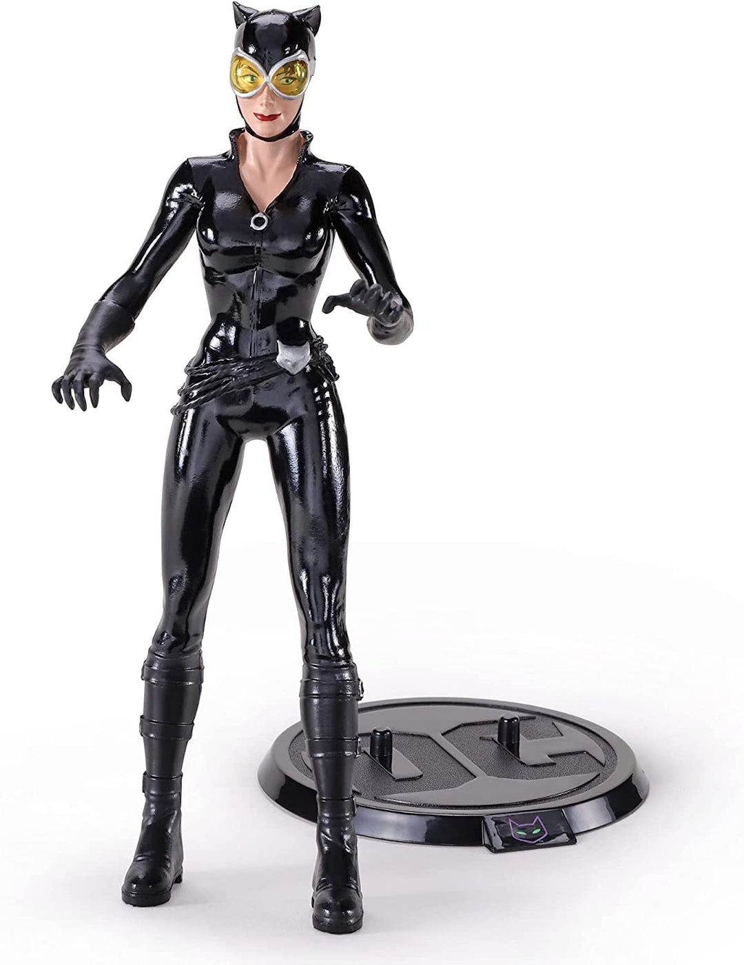 The Noble Collection DC Bendyfigs Catwoman (Comic) - 7.5in (19cm) Noble Toys Bendable Figure Posable