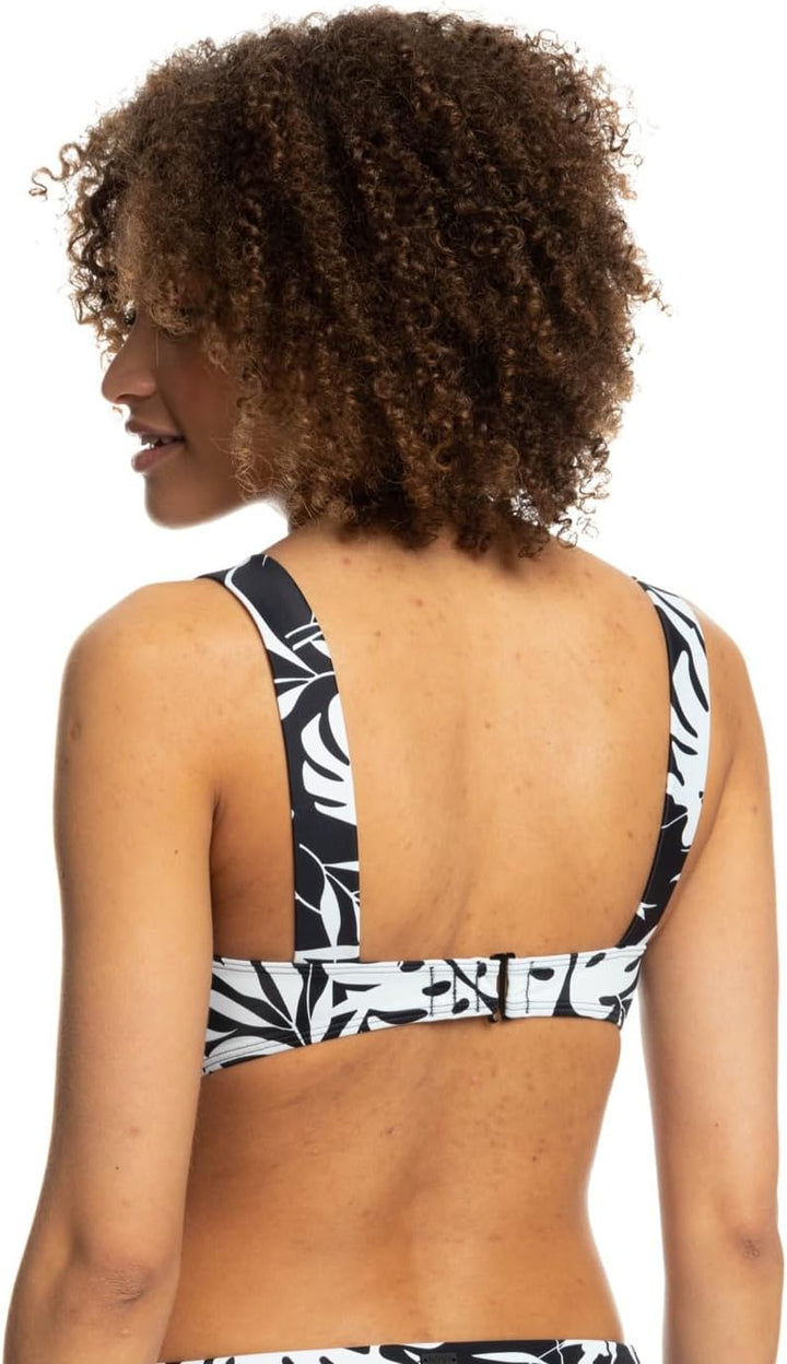 Roxy Damen Pt Love The Coco V Bikini S Anthracite Surf Trippin Bico S, S Anthracite Surf Trippin Bic