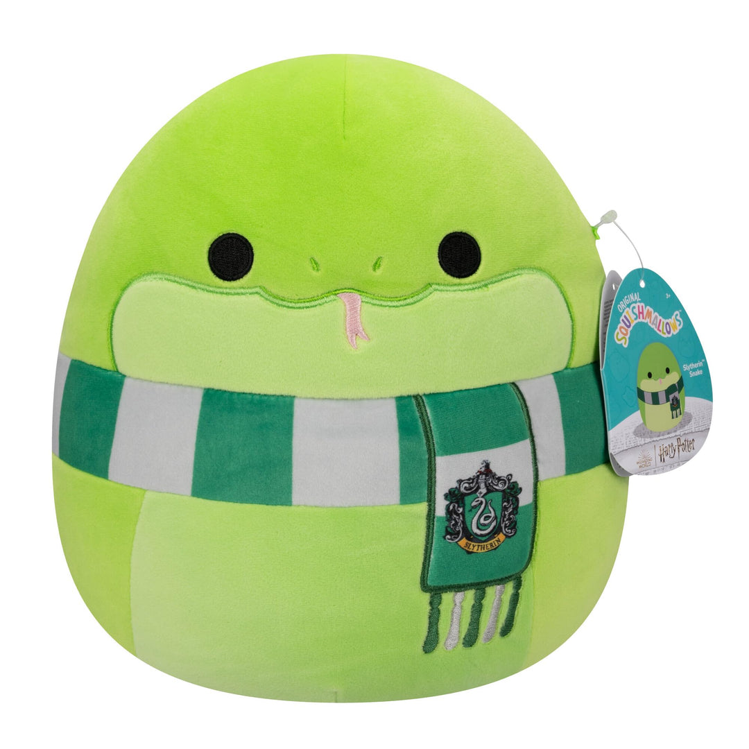 Squishmallows SQWB00067 -Harry Potter Slytherin 25 cm, offizielles Kelly Toys Plüsch, superweiches K