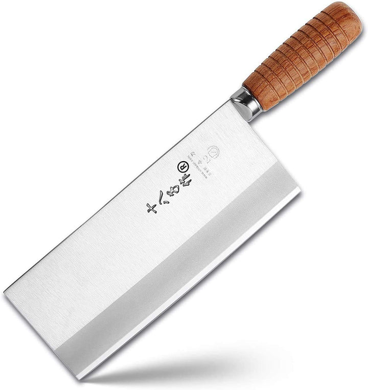 SHI BA ZI ZUO 8-Zoll-Küchenmesser, professionelles Kochmesser, Edelstahl-Gemüsemesser, sichere Antih