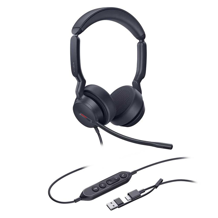 Yealink Headset UH44 Dual UC USB-C/A, UH44 DUAL UC