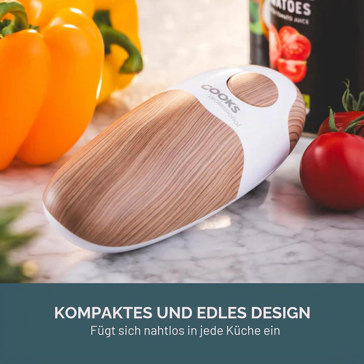 Cooks Professional Elektrischer Dosenöffner, automatischer kabelloser Dosenöffner für Arthritis und
