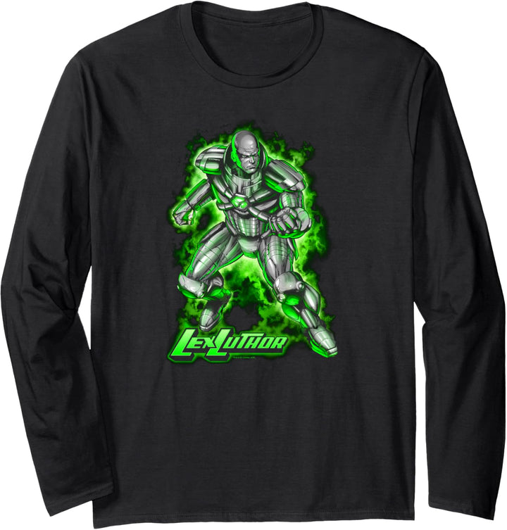 Superman Kryptonite Powered Langarmshirt