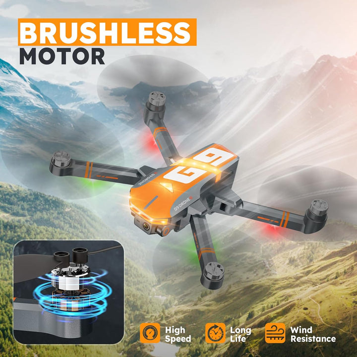 G9 GPS-Drohnen mit Kamera 4k Professional für Kinder und Erwachsene, unter 249 g, RC-Quadcopter, bür