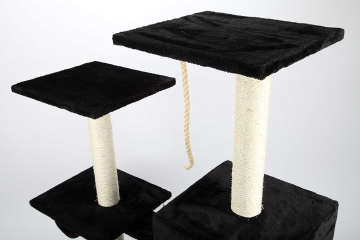 point-zoo Katzenkratzbaum Kratzbaum Katzenbaum Kletterbaum Katzen H 118 cm