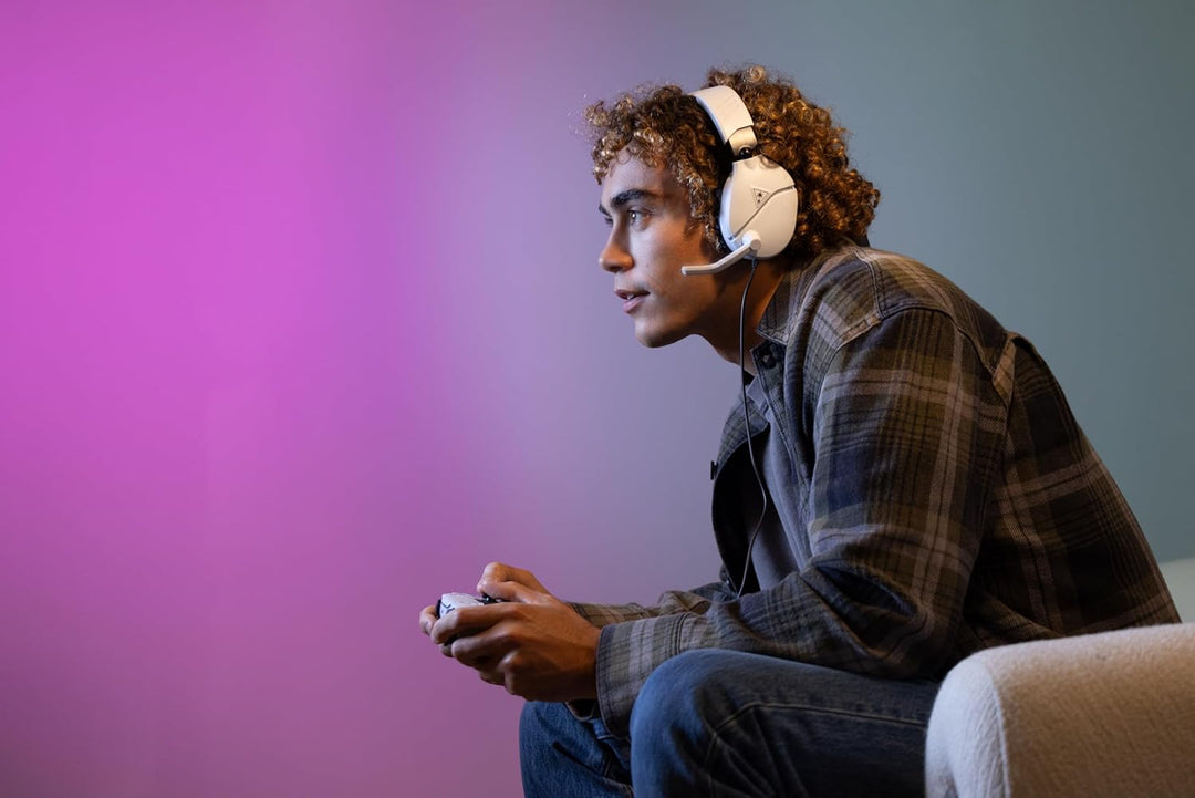 Turtle Beach Recon 70 Konsole Weiss Playstation Universell Einsetzbares Gaming-Headset for PS5, PS4,