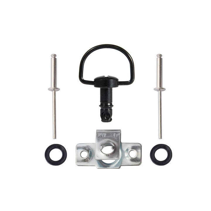 Oldbones Motorrad-Rennverschlüsse, Schnellverschluss, D-Ring, 1/4-Drehung, Rennverkleidung, Nieten,