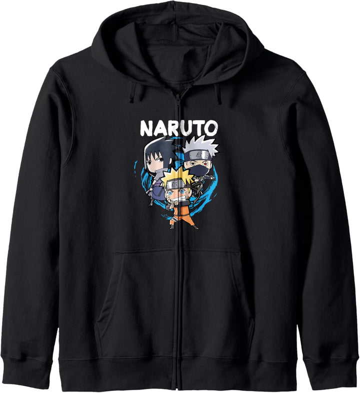 Naruto Shippuden Chibi Group Kapuzenjacke