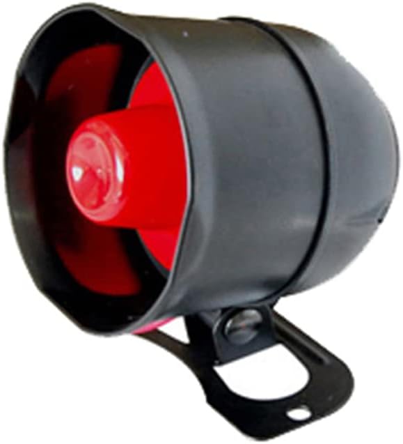 Riloer 12V 20W Cw-8110 Car Anti-Diebstahl-Alarm-Sirene, Automative Sicherheit Horn mit Fernbedienung