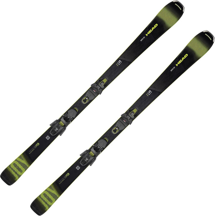 HEAD SUPER Joy SW SLR Ski 2023 inkl. Joy 11 GW SLR Brake 78 Matte Black/Flash Yellow 148cm, 148cm