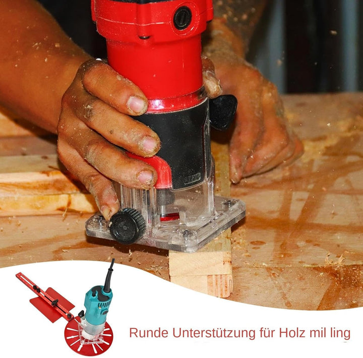 Fräsvorrichtung, Fräsvorrichtung zum Schneiden von Kreisen | Oberfräse Kreisschneider Jig Trimmer Ob