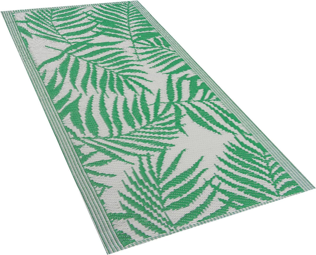 Outdoor Teppich grün 60x105 cm Bodenschutzmatte Kunststoffmatte Kota