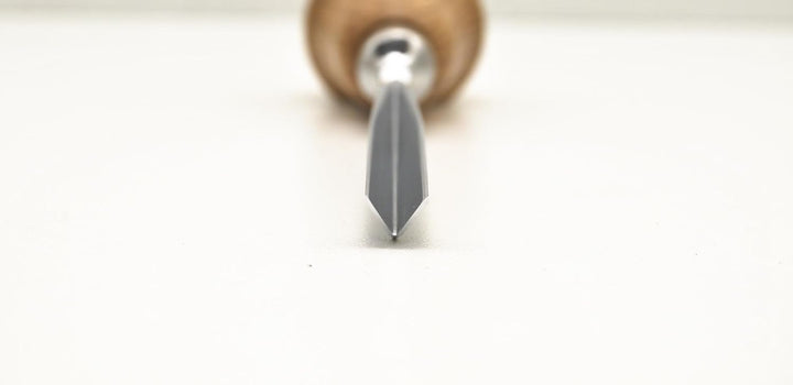 KIRSCHEN Werkzeuge 5639010 | Kerbschnitzbeitel mit Birnenheft Stich 39, gerade &amp; V-förmig - 10mm 10m